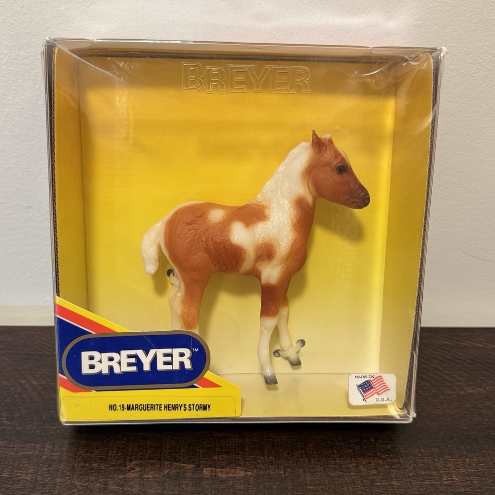 Vintage Breyer Horse Foal Stormy #19 Marguerite Henry Traditional Series NIB